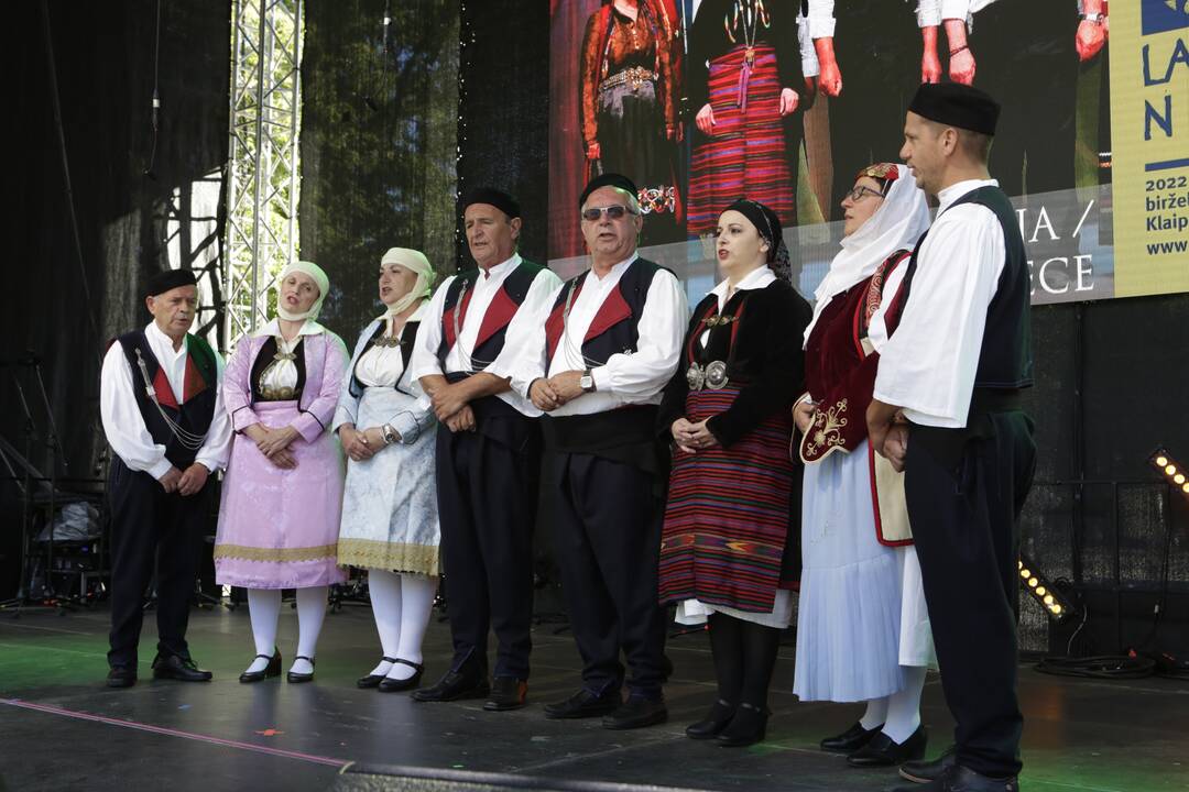 „Lauksnos“: paveldo šviesuliai sušildė Klaipėdą
