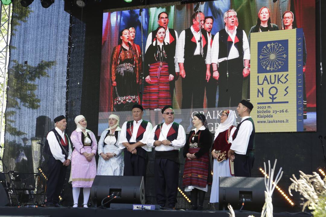 „Lauksnos“: paveldo šviesuliai sušildė Klaipėdą