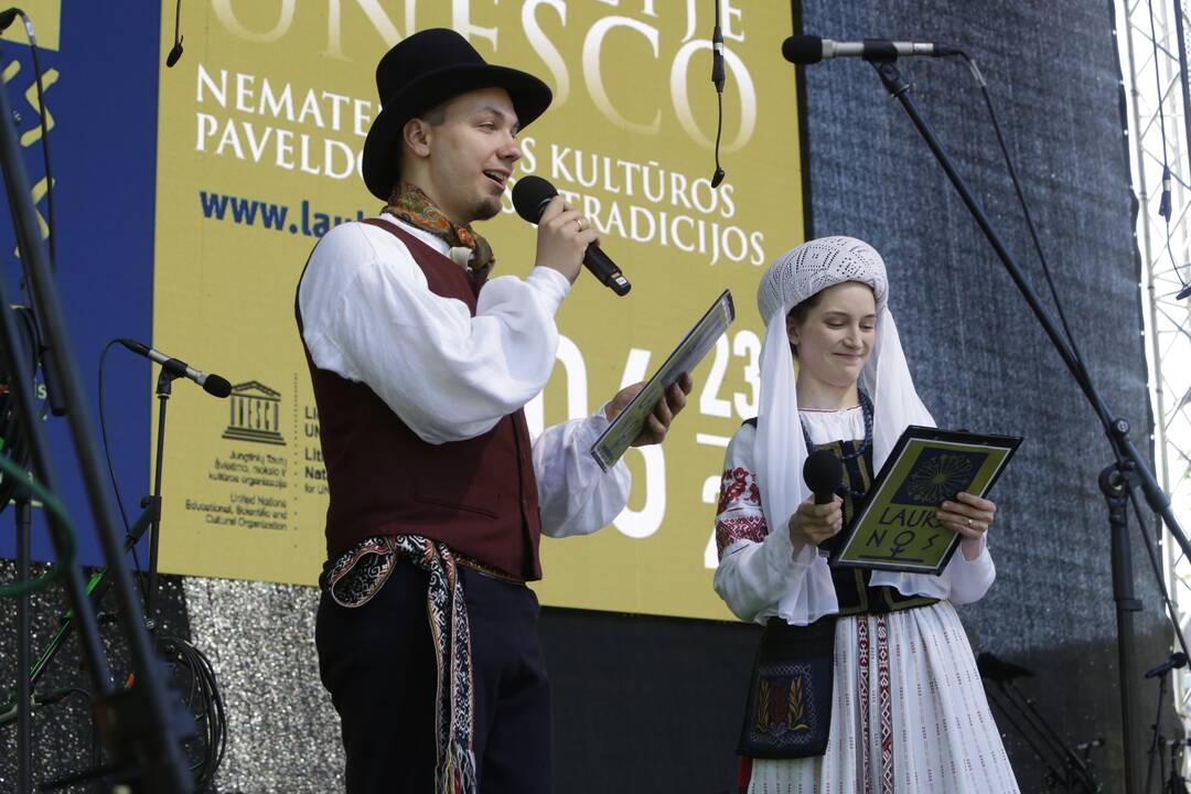 „Lauksnos“: paveldo šviesuliai sušildė Klaipėdą