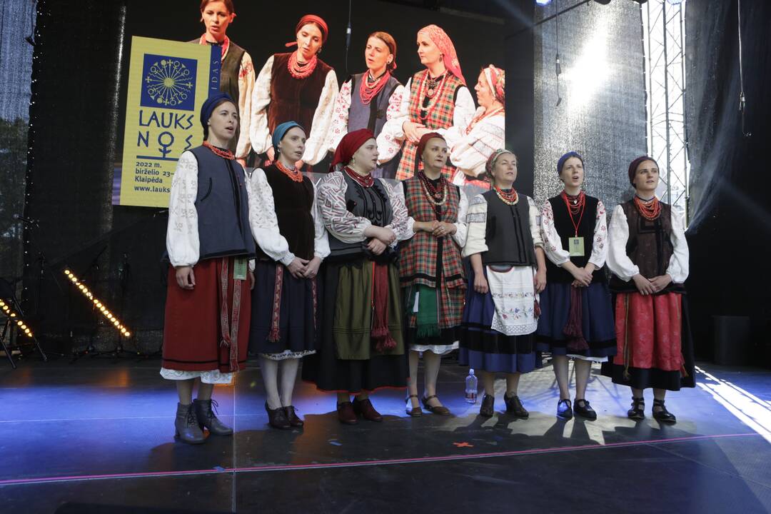 „Lauksnos“: paveldo šviesuliai sušildė Klaipėdą