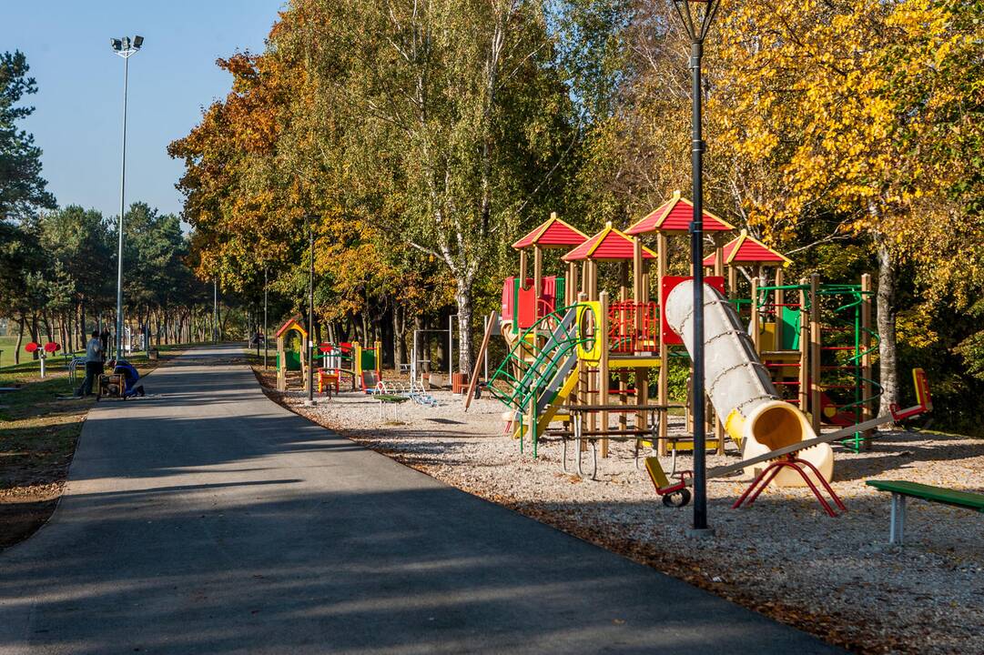 Nesutvarkytas Santakos parkas