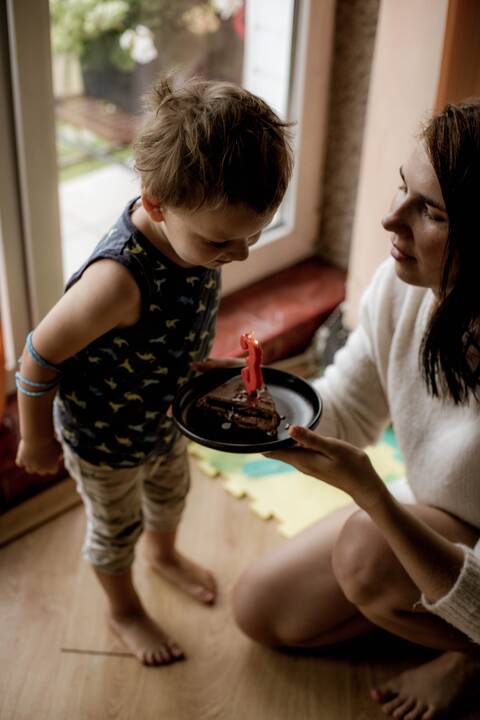 J.Ščipokei maistą gaminti pastaruoju metu noriai padeda trejų sūnus Matas – procesas užtrunka gerokai ilgiau, bet abipusio malonumo – daugiau.
