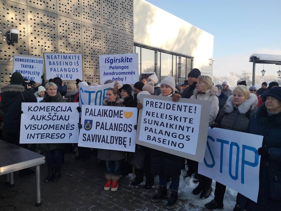 Akcija „Palangos baseino neatiduosime“