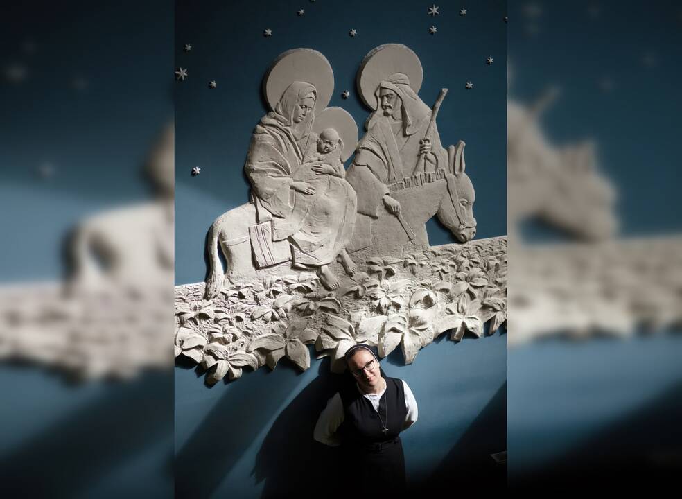 Drąsa: Nukryžiuotojo Kristaus kongregacijos sesuo V.Voidogaitė griauna stereotipišką pasauliečių įsivaizdavimą apie vienuolystės kelią.