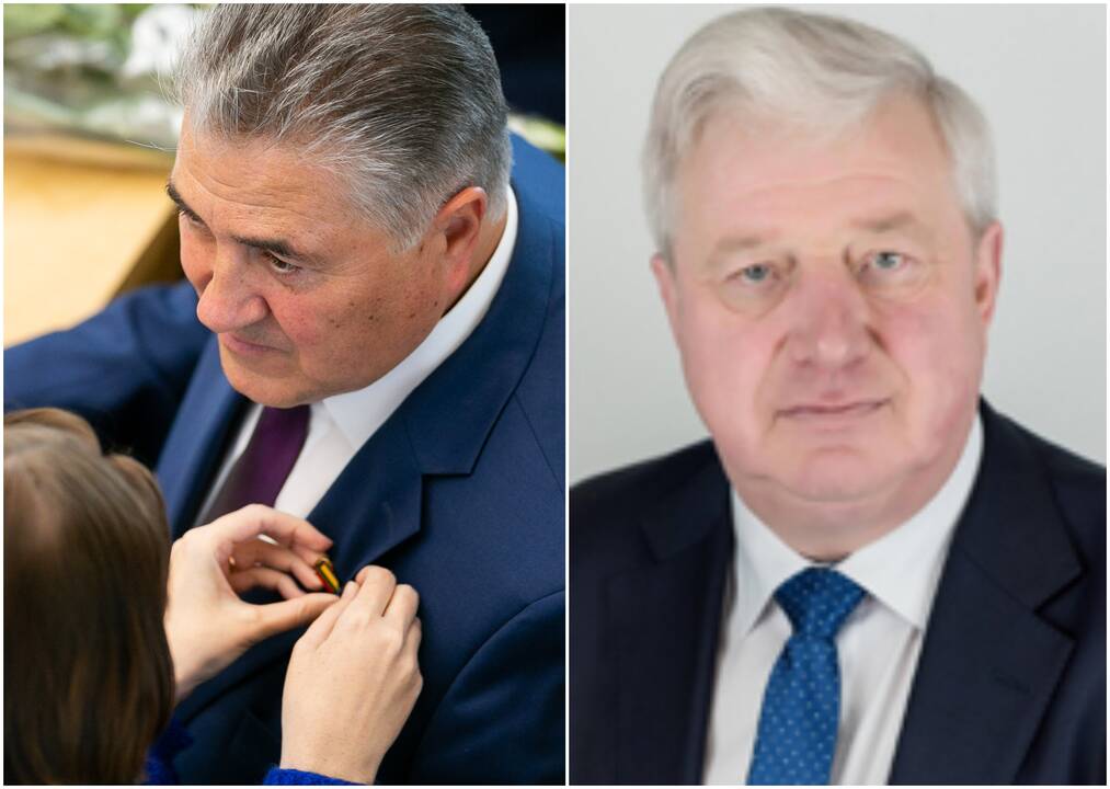  Liudas Jonaitis (kairėje) ir Vidmantas Kanopa