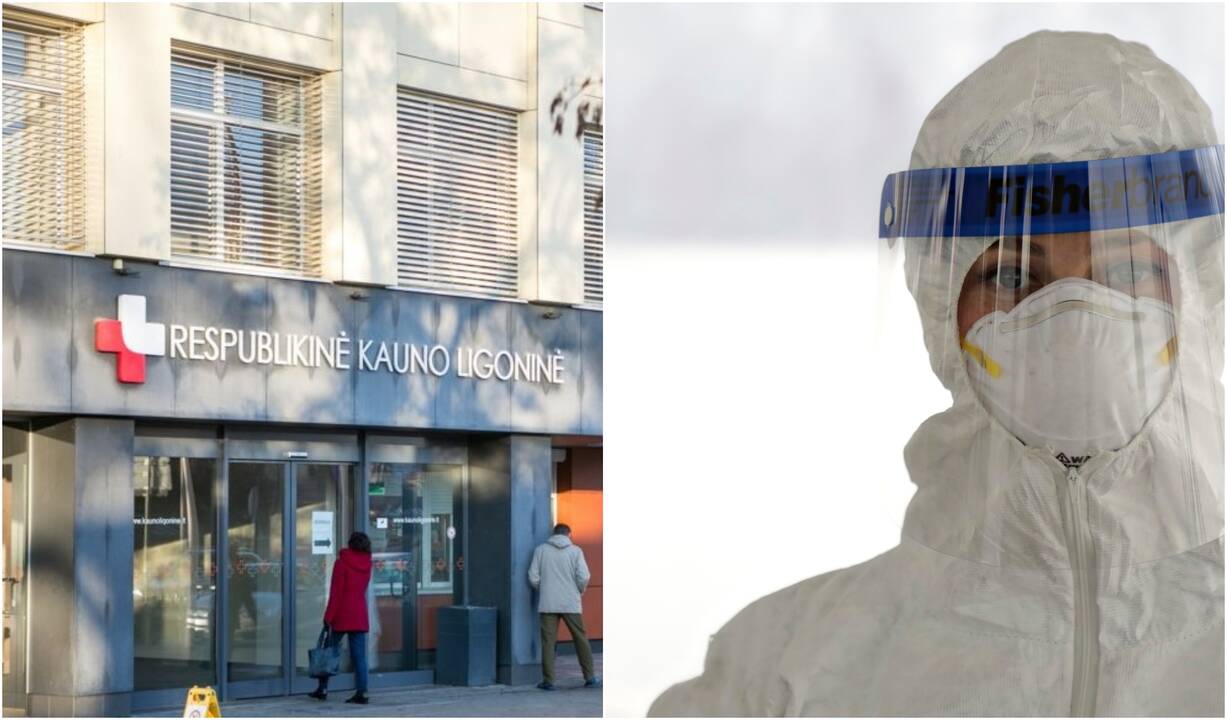 Respublikinėje Kauno ligoninėje – dar du COVID-19 atvejai: užsikrėtė ir slaugytoja