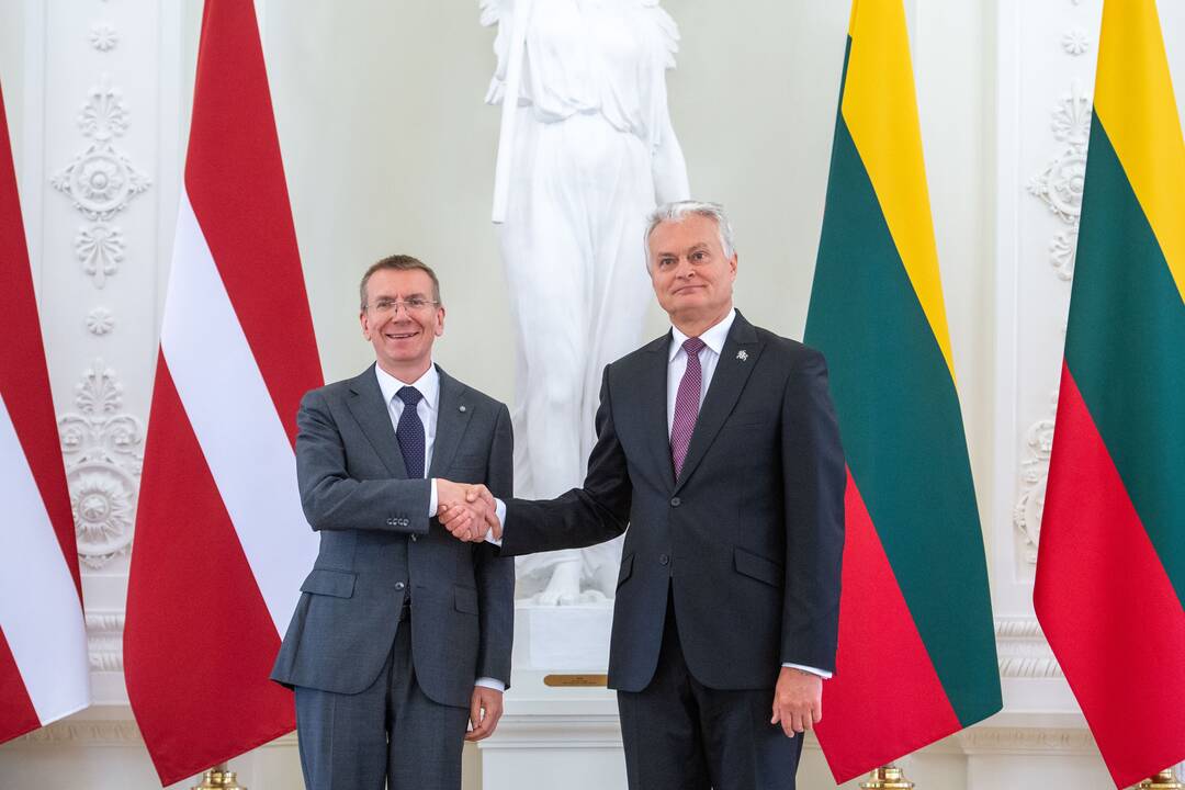Latvijos ir Lietuvos prezidentų susitikimas