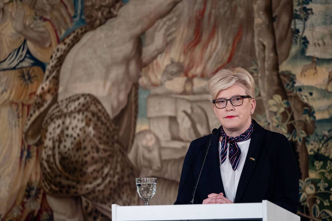 I. Šimonytės spaudos konferencija po prezidento rinkimų