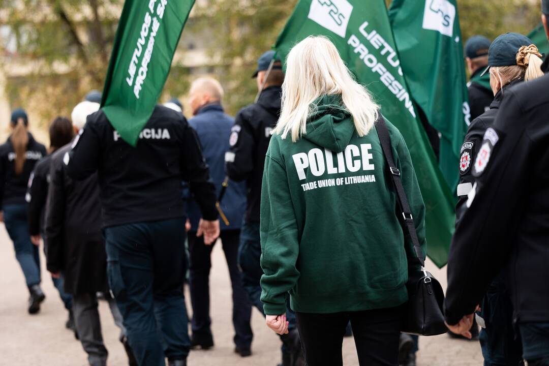 Policijos bendruomenės eitynės Vilniuje