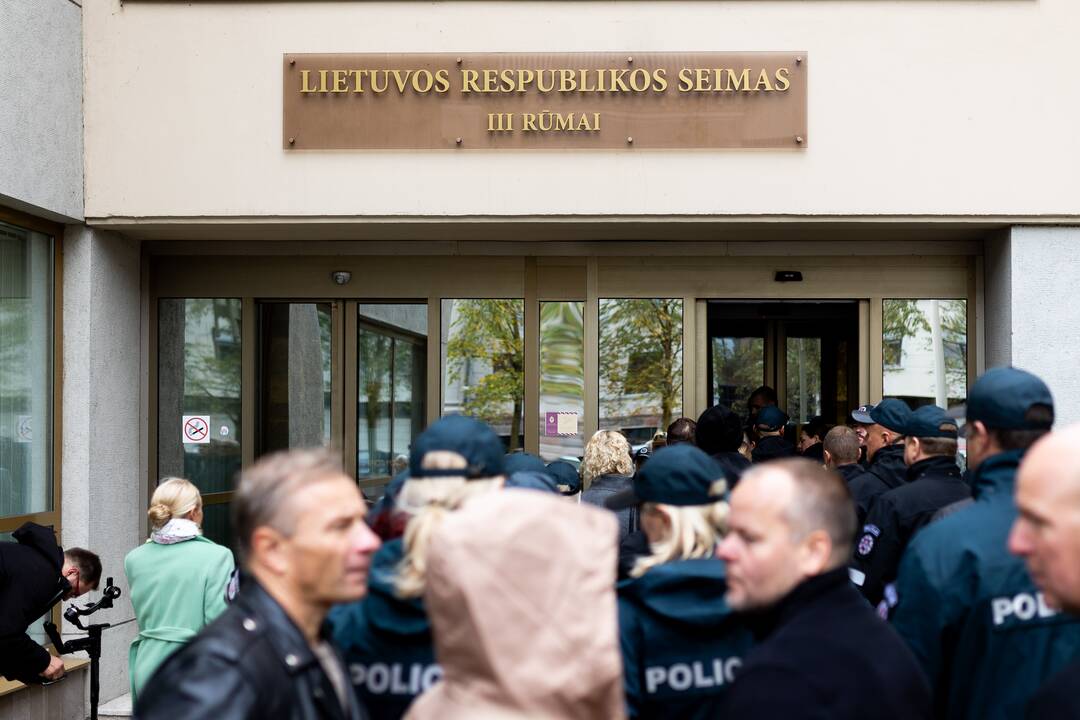 Policijos bendruomenės eitynės Vilniuje