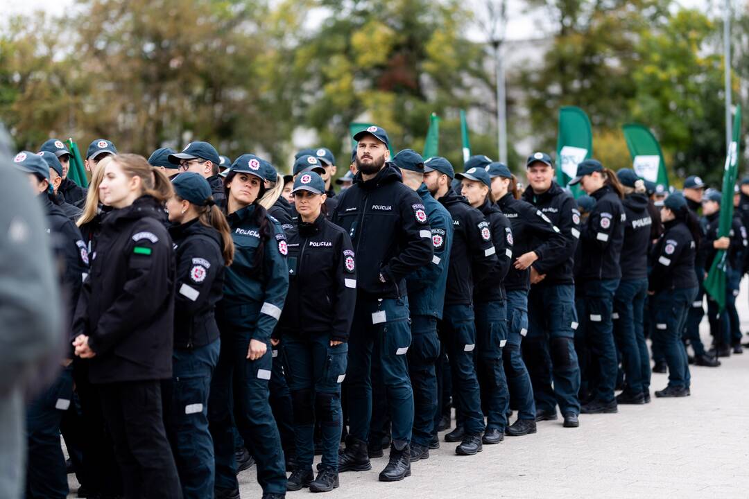 Policijos bendruomenės eitynės Vilniuje