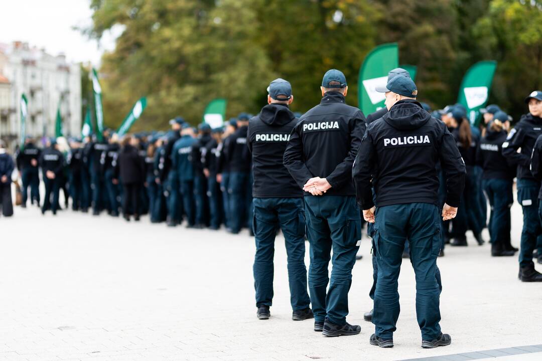 Policijos bendruomenės eitynės Vilniuje