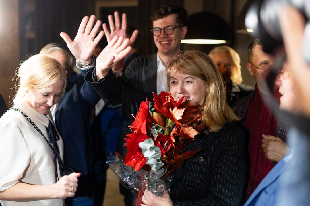Seimo rinkimų antrasis turas: Lietuvos socialdemokratų partijos štabas
