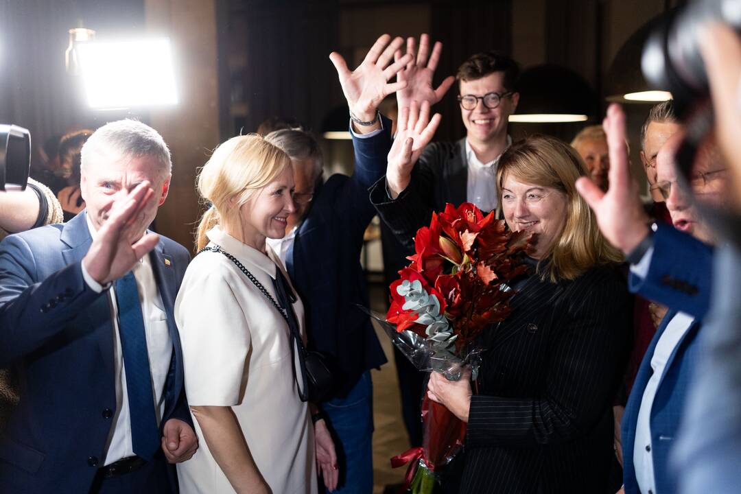 Seimo rinkimų antrasis turas: Lietuvos socialdemokratų partijos štabas