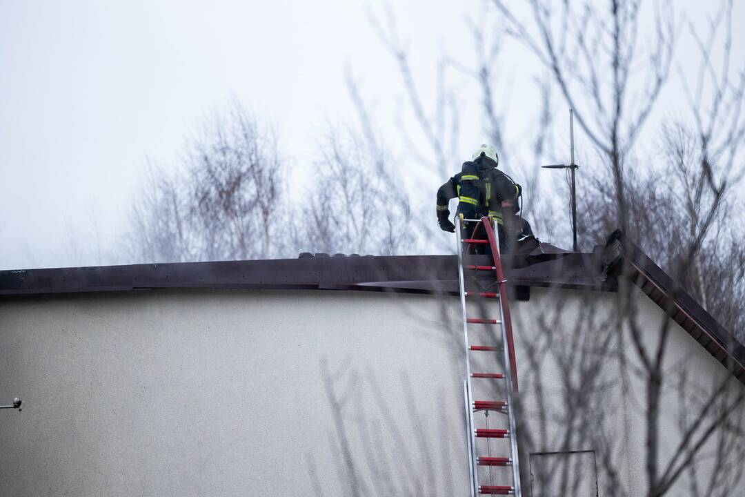 Vilniuje nukrito lėktuvas