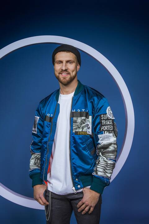 Martynas Tyla (viduryje) ir Egidijus Dragūnas (dešinėje)