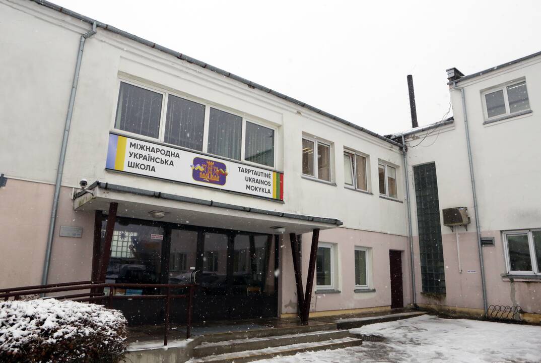 Ukrainiečių mokyklai – pagalba
