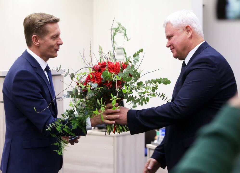 Pirmasis naujai išrinktos Klaipėdos tarybos posėdis