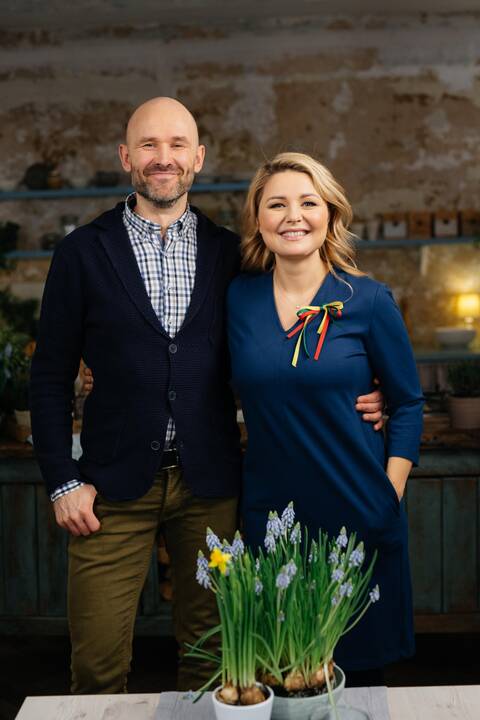 Robertas Petrauskas ir Beata Nicholson 