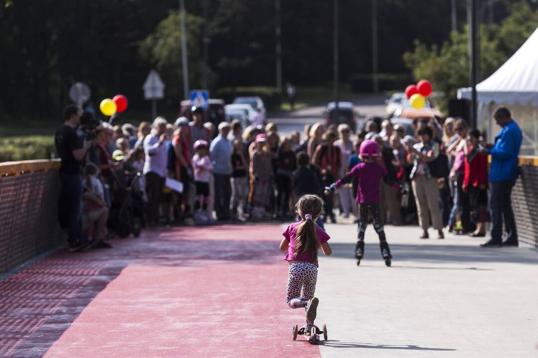 Sostinėje atidarytas naujas viadukas