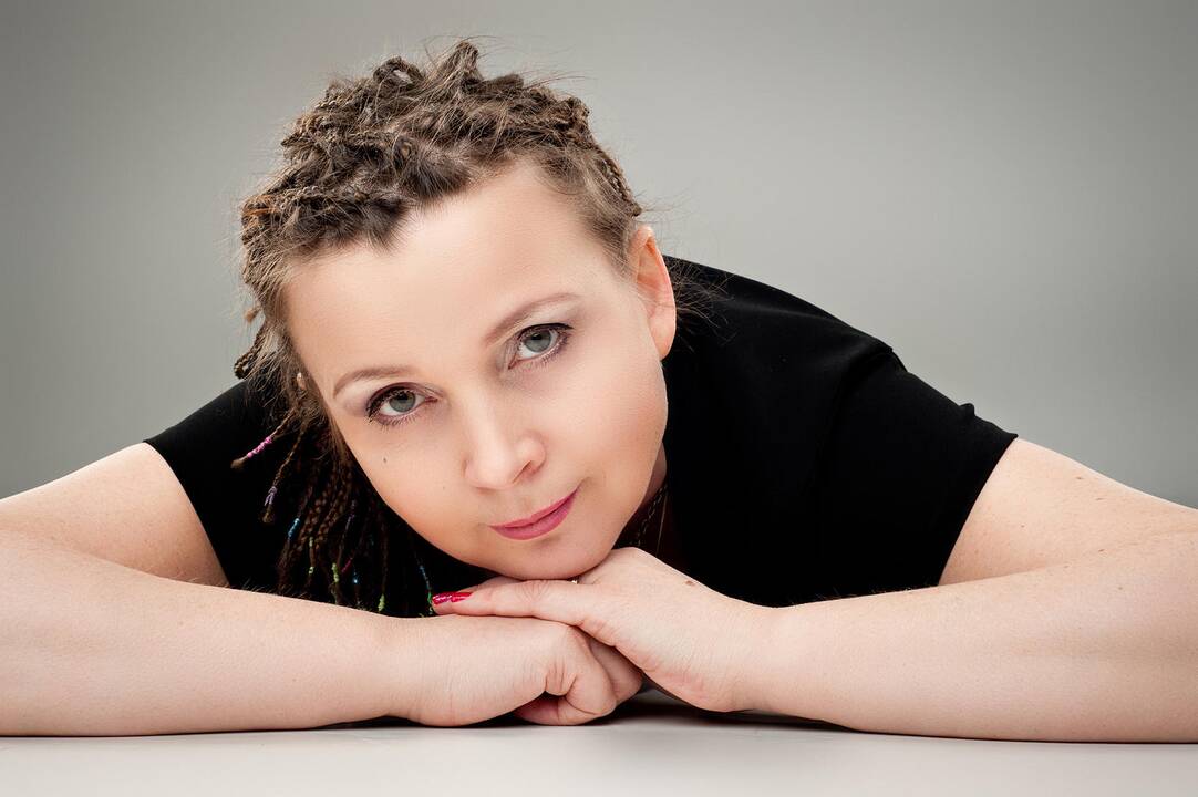 Aktoriai Rasa Rapalytė (dešinėje) ir Arūnas Vozbutas.