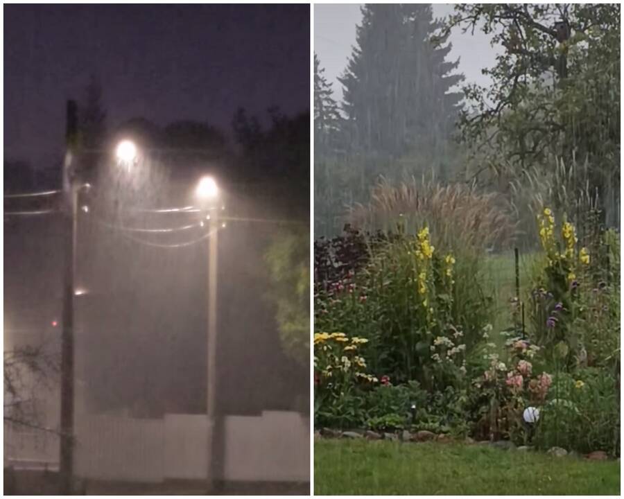 Orai Lietuvoje: pavojingai daug prilijo ir Kaune bei jo apylinkėse