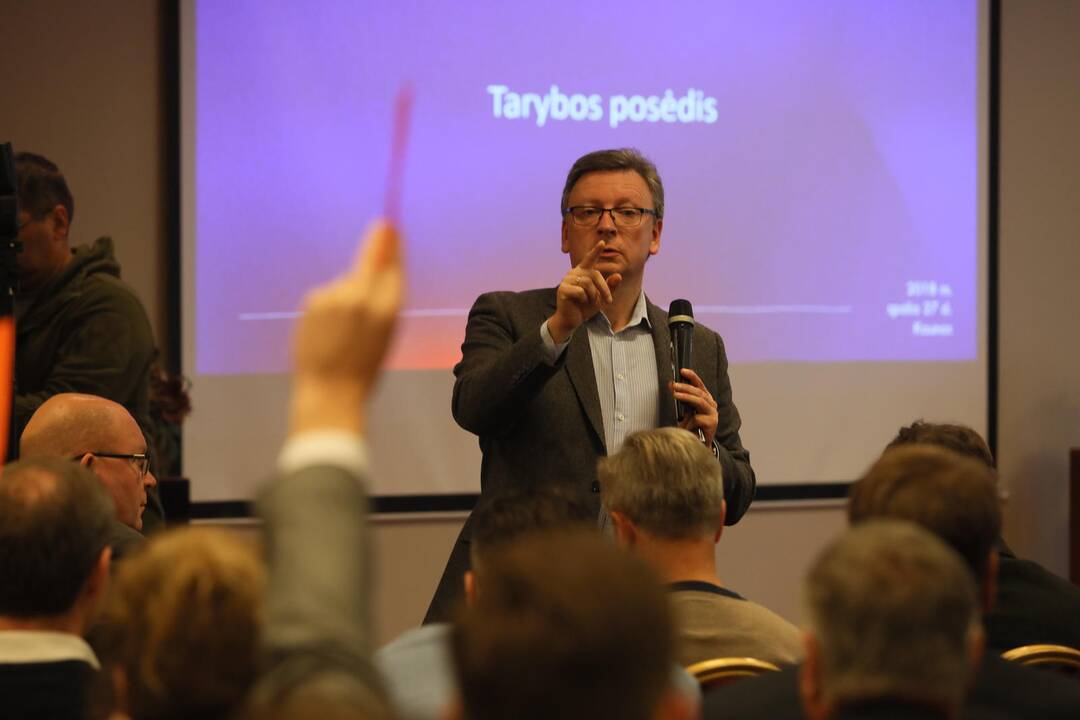 Liberalų sąjūdžio tarybos posėdis