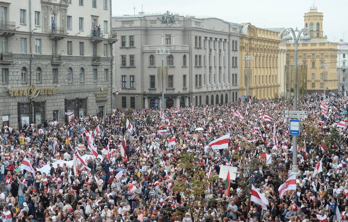 Minske – „Naujosios Baltarusijos eitynės“ 