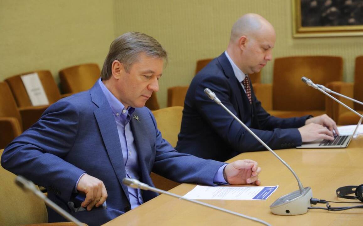 Ramūnas Karbauskis ir Aurelijus Veryga