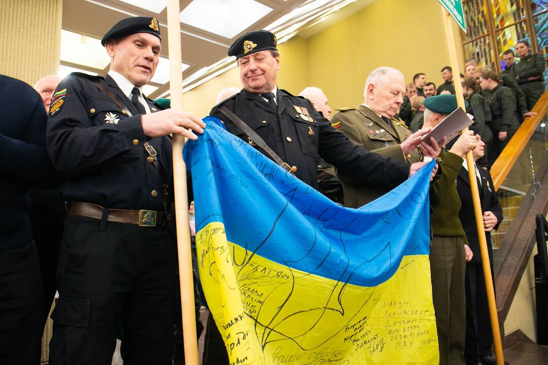 Laisvės gynėjų susitikimas Seimo Kovo 11-osios Akto salėje