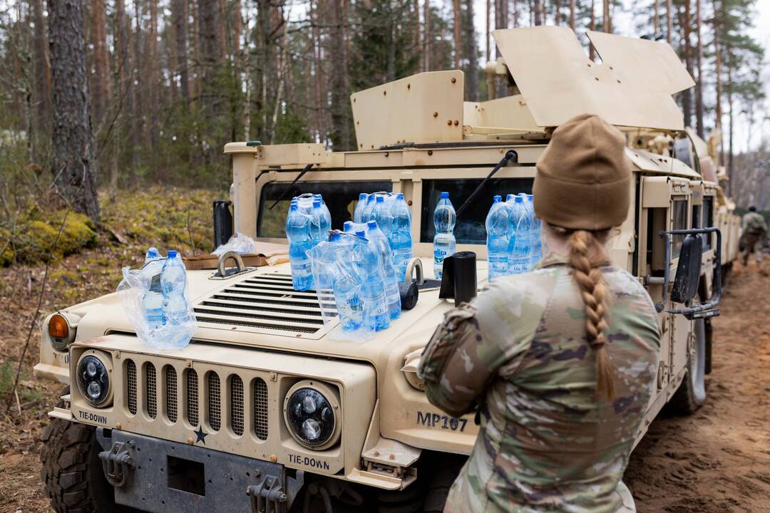 Pabradėje dingusių keturių JAV karių gelbėjimo operacija