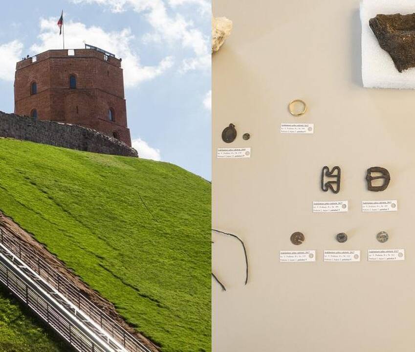 Gedimino kalne rastiems sukilėliams rengiamos iškilmingos laidotuvės