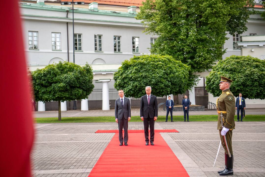 Latvijos ir Lietuvos prezidentų susitikimas