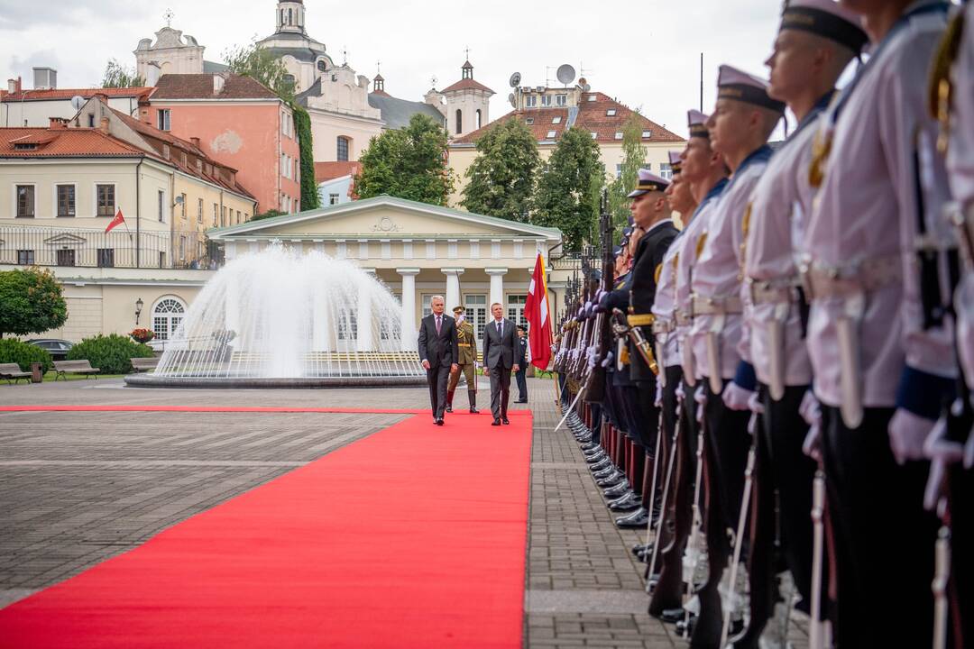 Latvijos ir Lietuvos prezidentų susitikimas