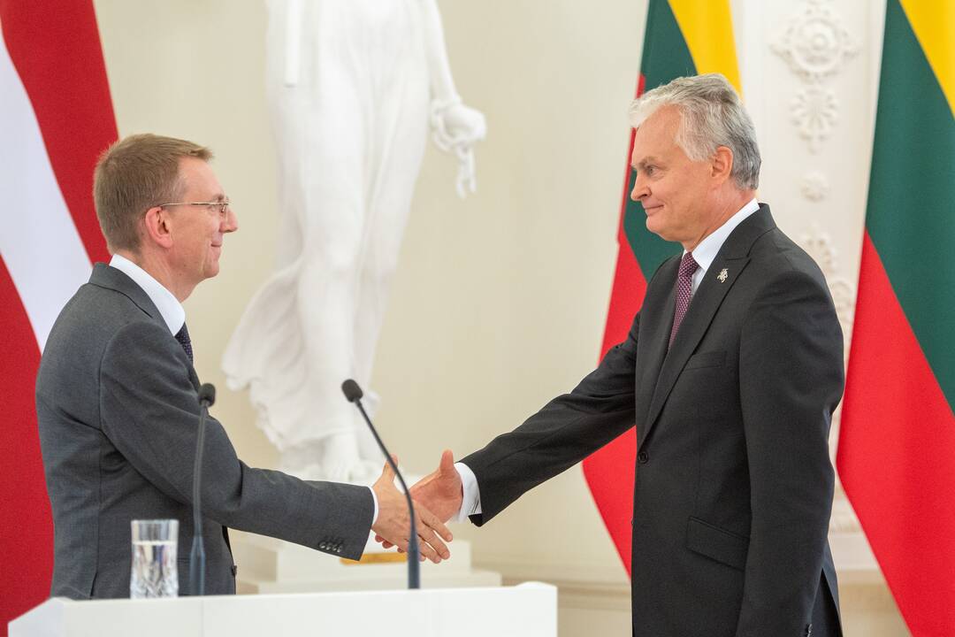Latvijos ir Lietuvos prezidentų susitikimas