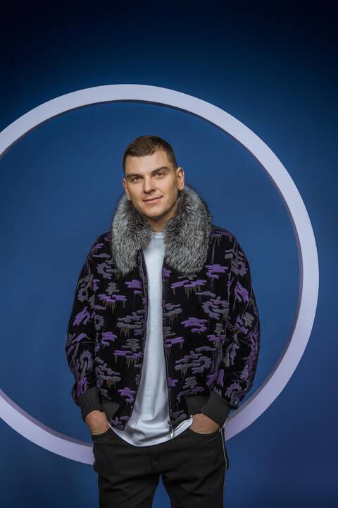 Martynas Tyla (viduryje) ir Egidijus Dragūnas (dešinėje)