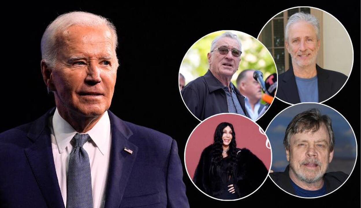Holivudo žvaigždės apie J. Bideno sprendimą: vadina legenda, dėkoja už nesavanaudišką sprendimą