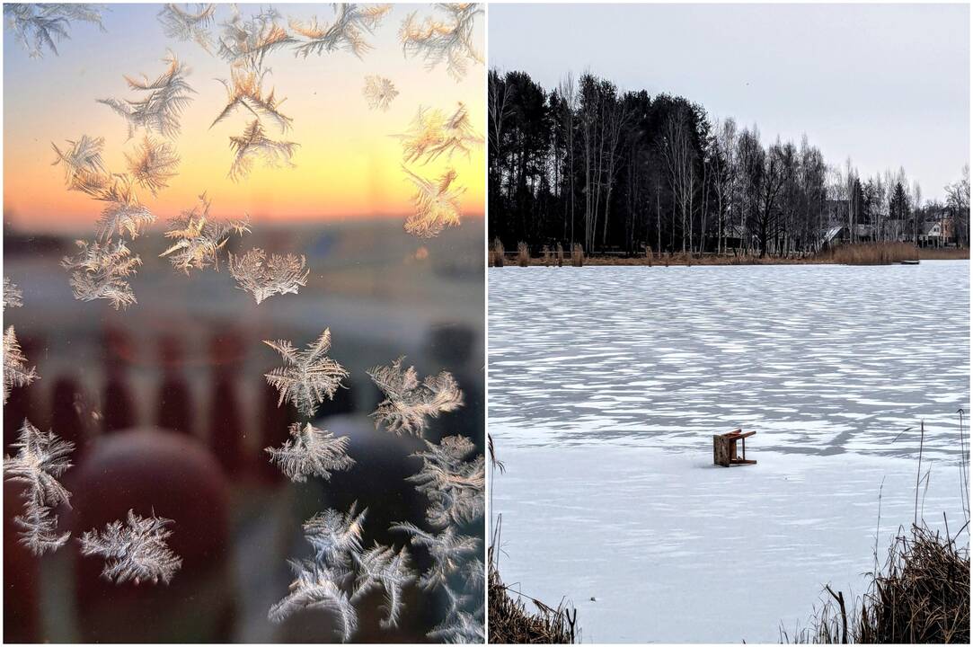 Užfiksuota žemiausia oro temperatūra šią žiemą