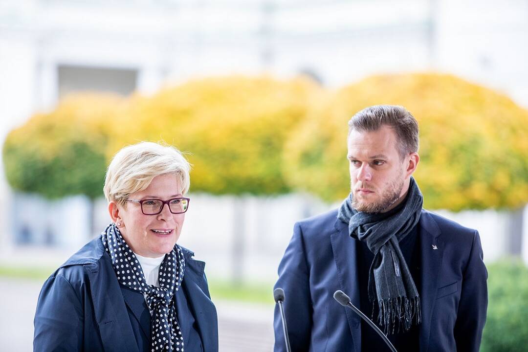 Ingrida Šimonytė ir Gabrielius Landsbergis