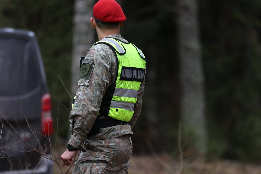 Pabradėje dingusių keturių JAV karių gelbėjimo operacija
