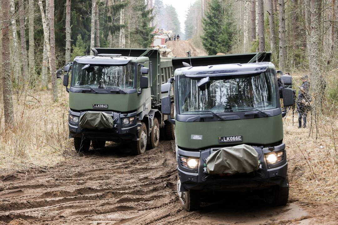Pabradėje dingusių keturių JAV karių gelbėjimo operacija