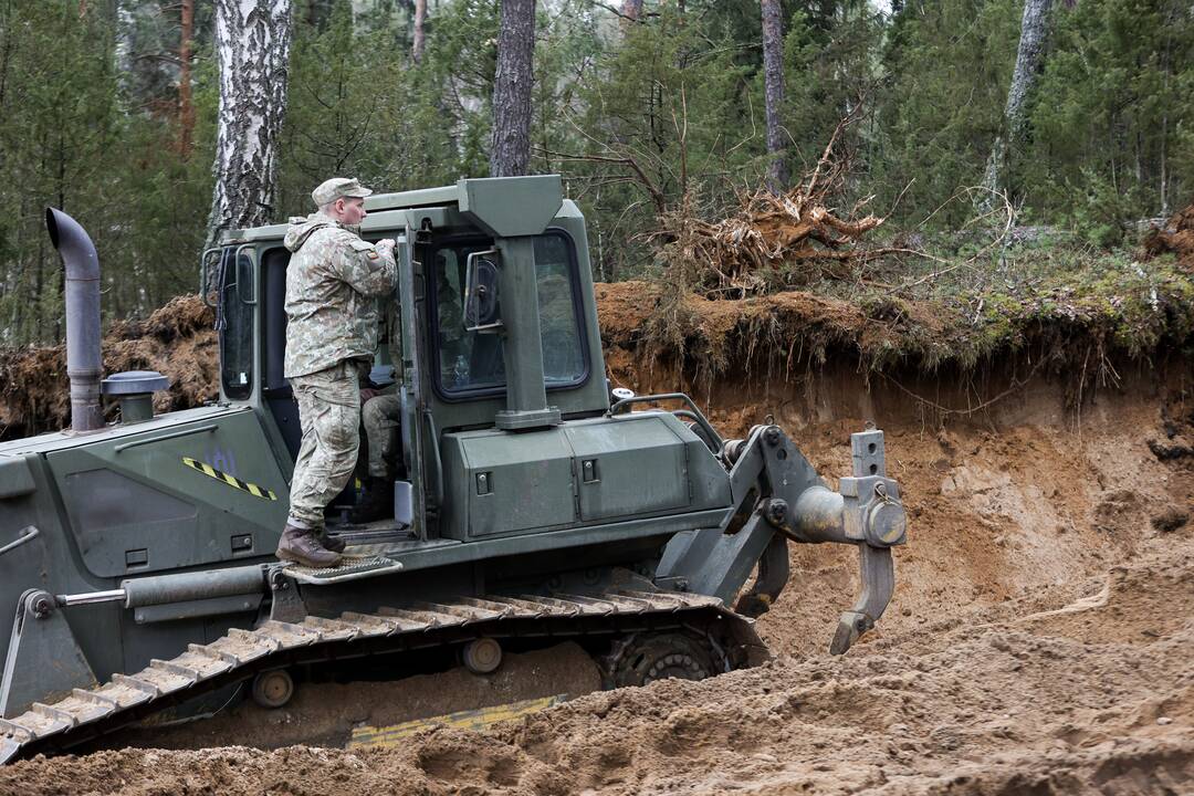 Pabradėje dingusių keturių JAV karių gelbėjimo operacija