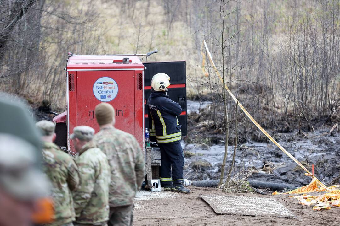 Pabradėje dingusių keturių JAV karių gelbėjimo operacija