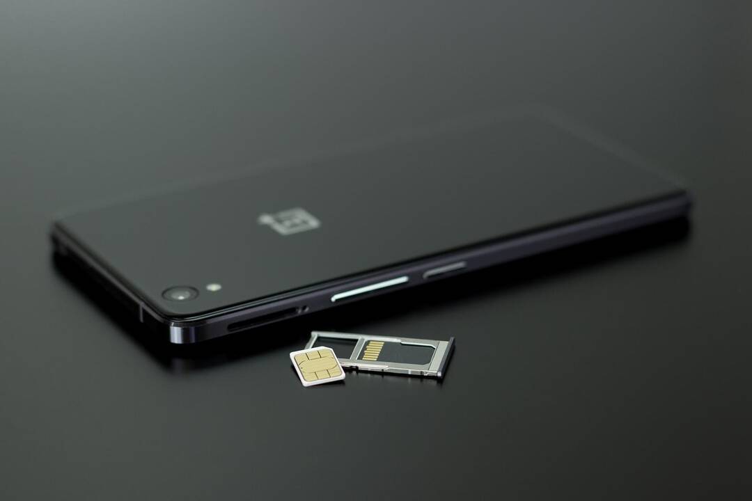 Norint nusipirkti SIM kortelę reikės skenuoti veidą ir pirštų atspaudus