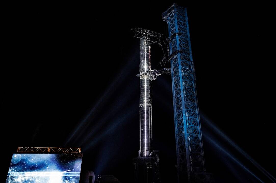 E. Muskas: pirmasis „Starship“ orbitinis skrydis įvyks šiais metais