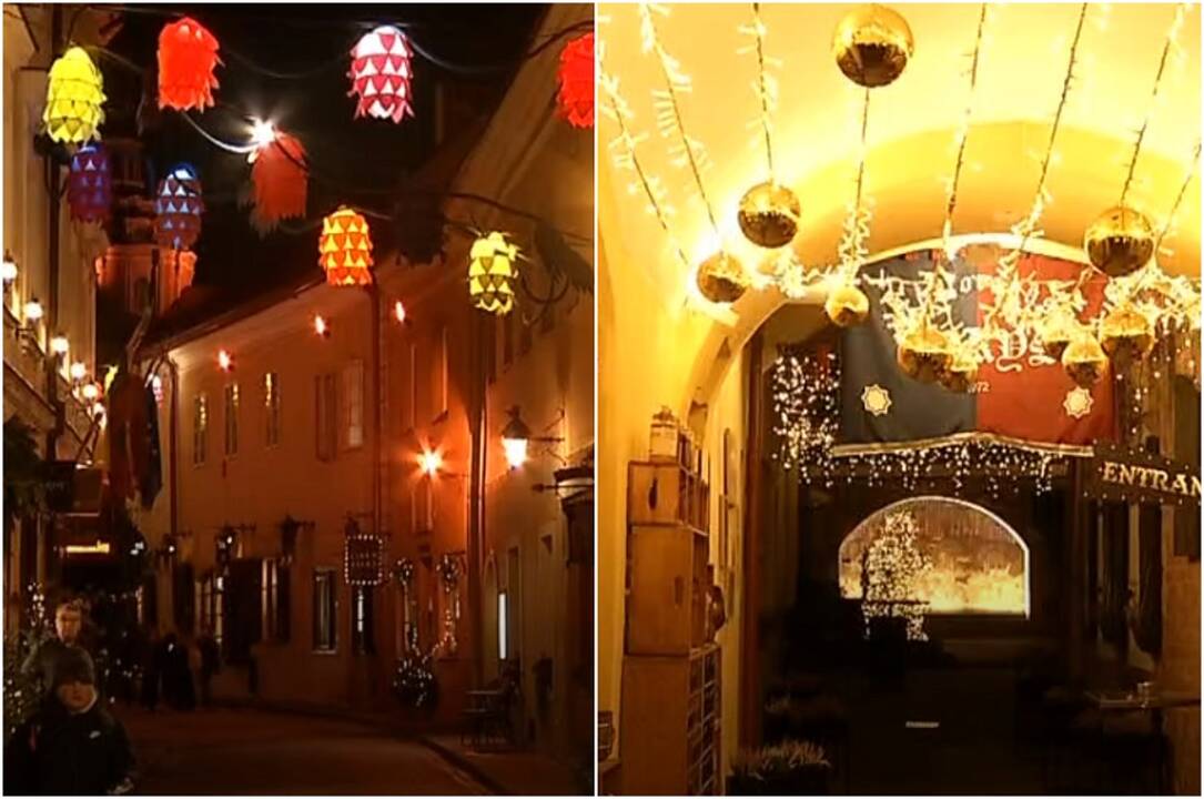Vilniaus senamiestyje – šventinės nuotaikos: kuo daugiau spalvų – tuo gražiau