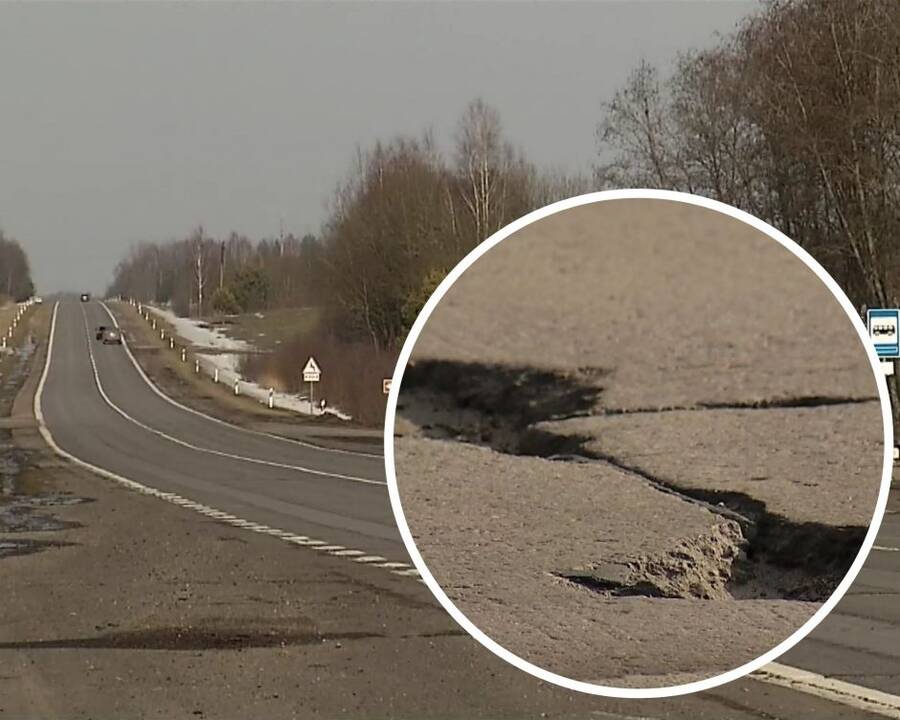 Įvardijo, kada planuojama baigti „betonke“ vadinamo kelio remonto darbus