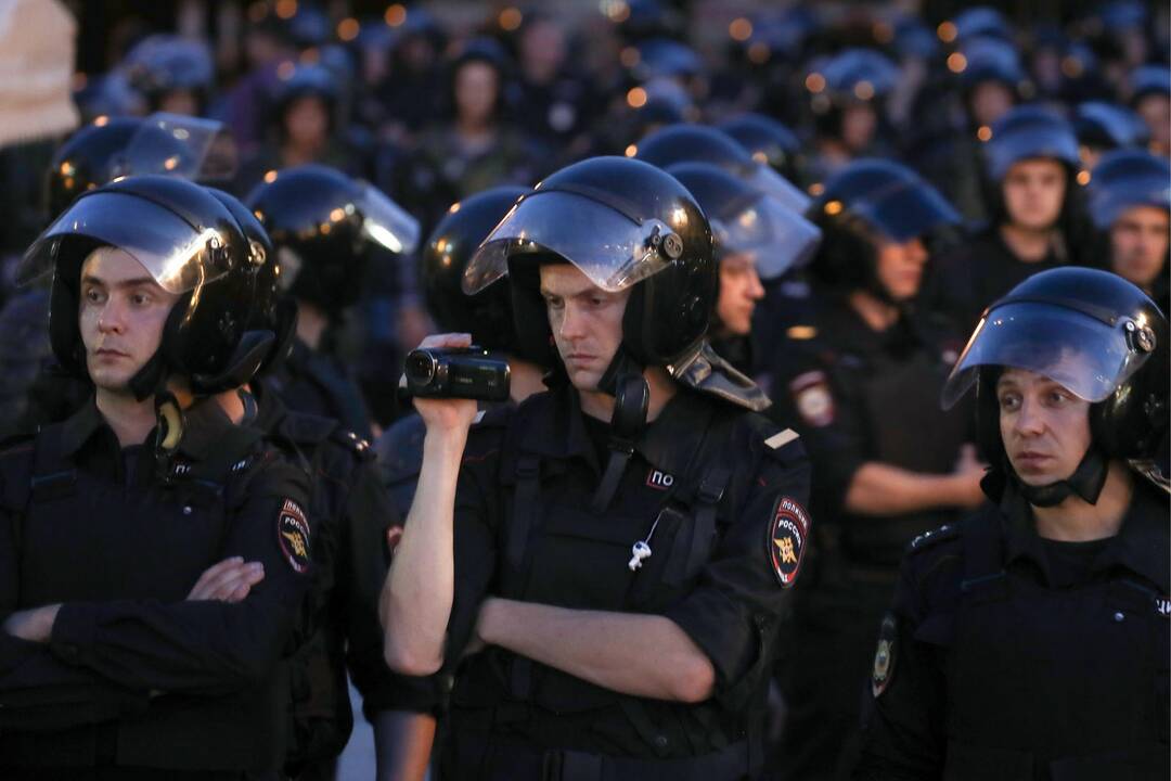 Protestuotojai Maskvoje