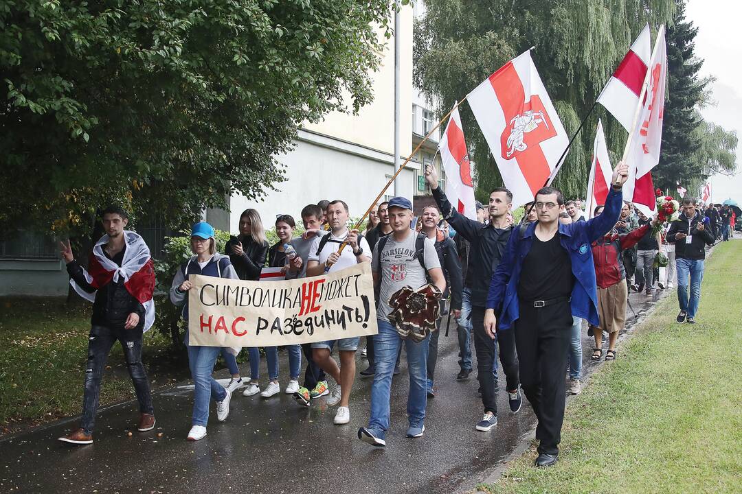 Minske – „Naujosios Baltarusijos eitynės“ 