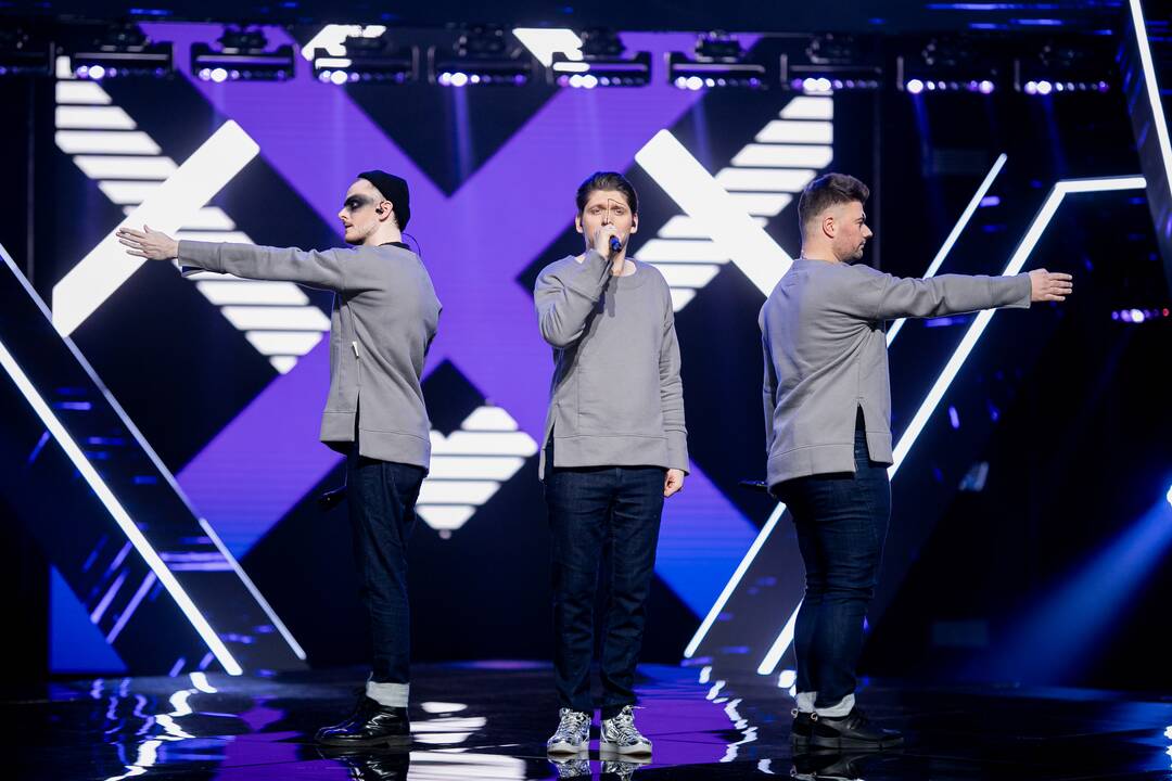 Pirmoji nacionalinės atrankos į „Euroviziją“ laida
